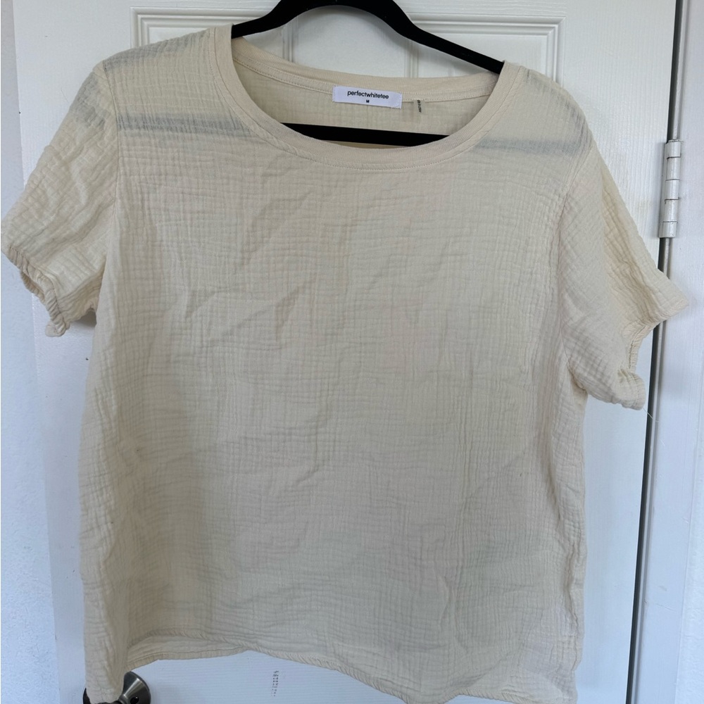 PerfectWhiteTee Charlotte tee S